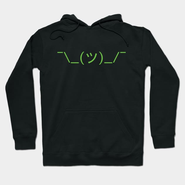 Digital Shrug Hoodie by StillInBeta